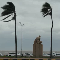 Inumet activa alerta amarilla por vientos intensos en Uruguay este lunes