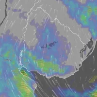 Inumet y expertos alertan por vientos fuertes y lluvias en la costa de Uruguay
