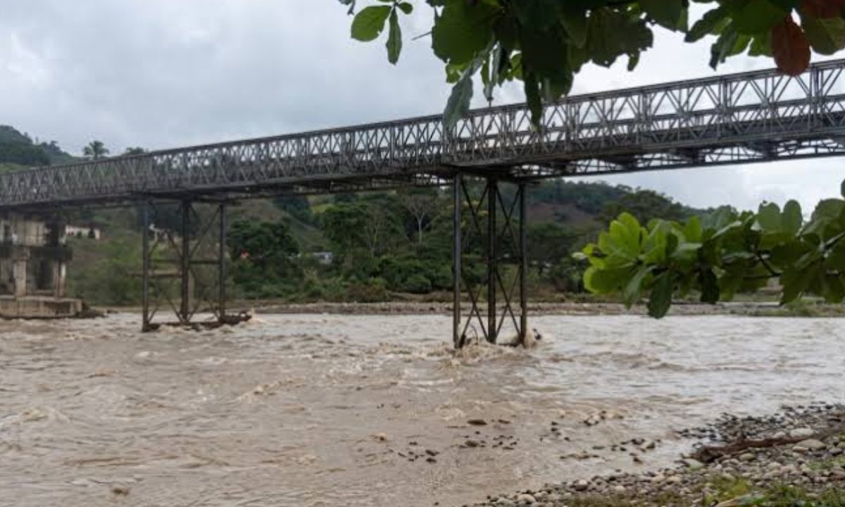 Cierran la Troncal Local 1 por la caída del puente Burgua entre Táchira y Apure