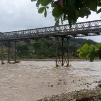 Cierran la Troncal Local 1 por la caída del puente Burgua entre Táchira y Apure