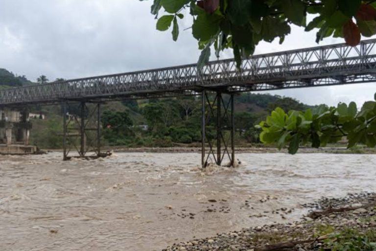 Cierran la Troncal Local 1 por la caída del puente Burgua entre Táchira y Apure